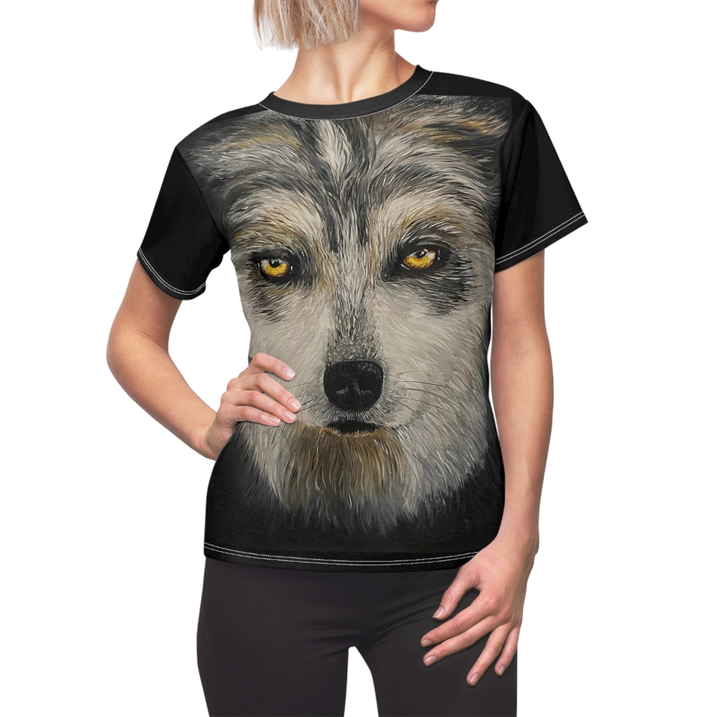 Wolf Art Print - Women's Cut