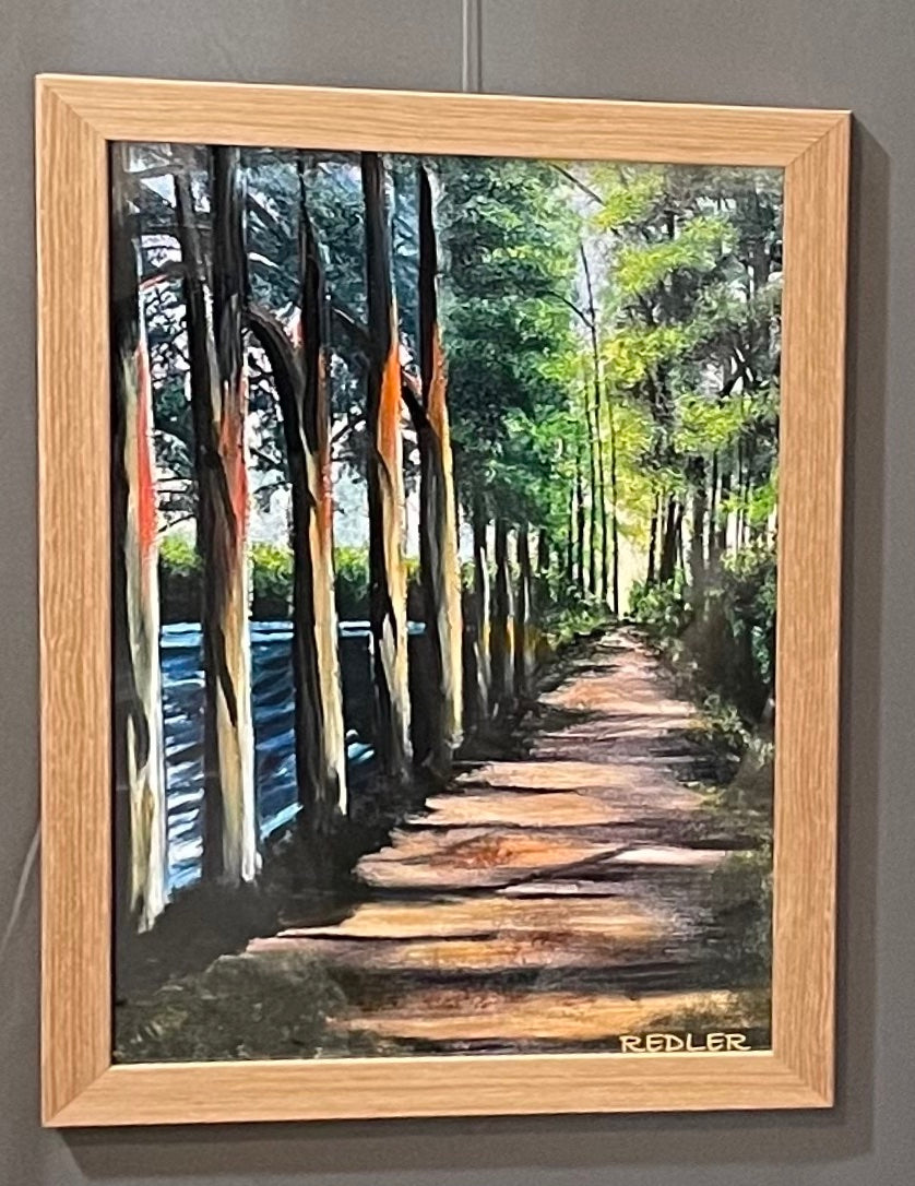 "The Sentinels" (12"X18") Geclee Print with Wood Frame