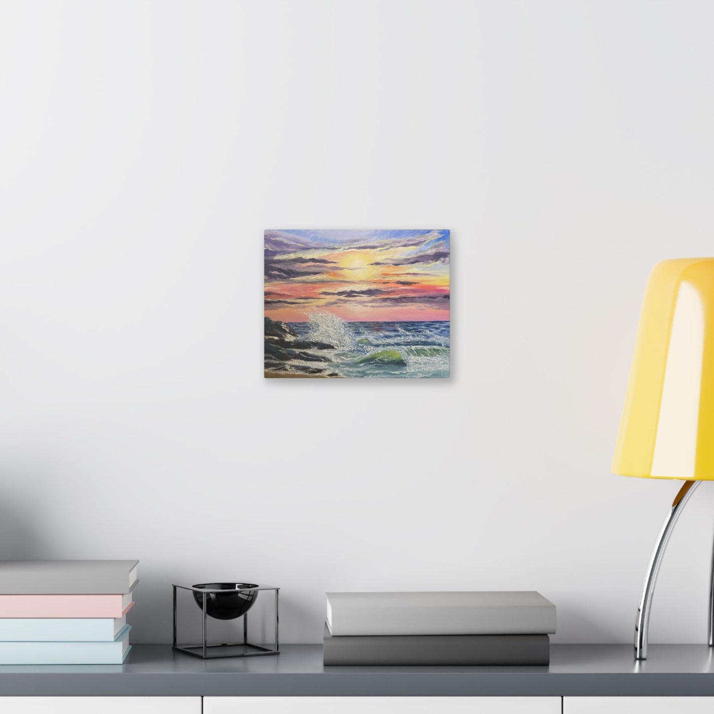 Sunset Beach - Stretched Canvas Print