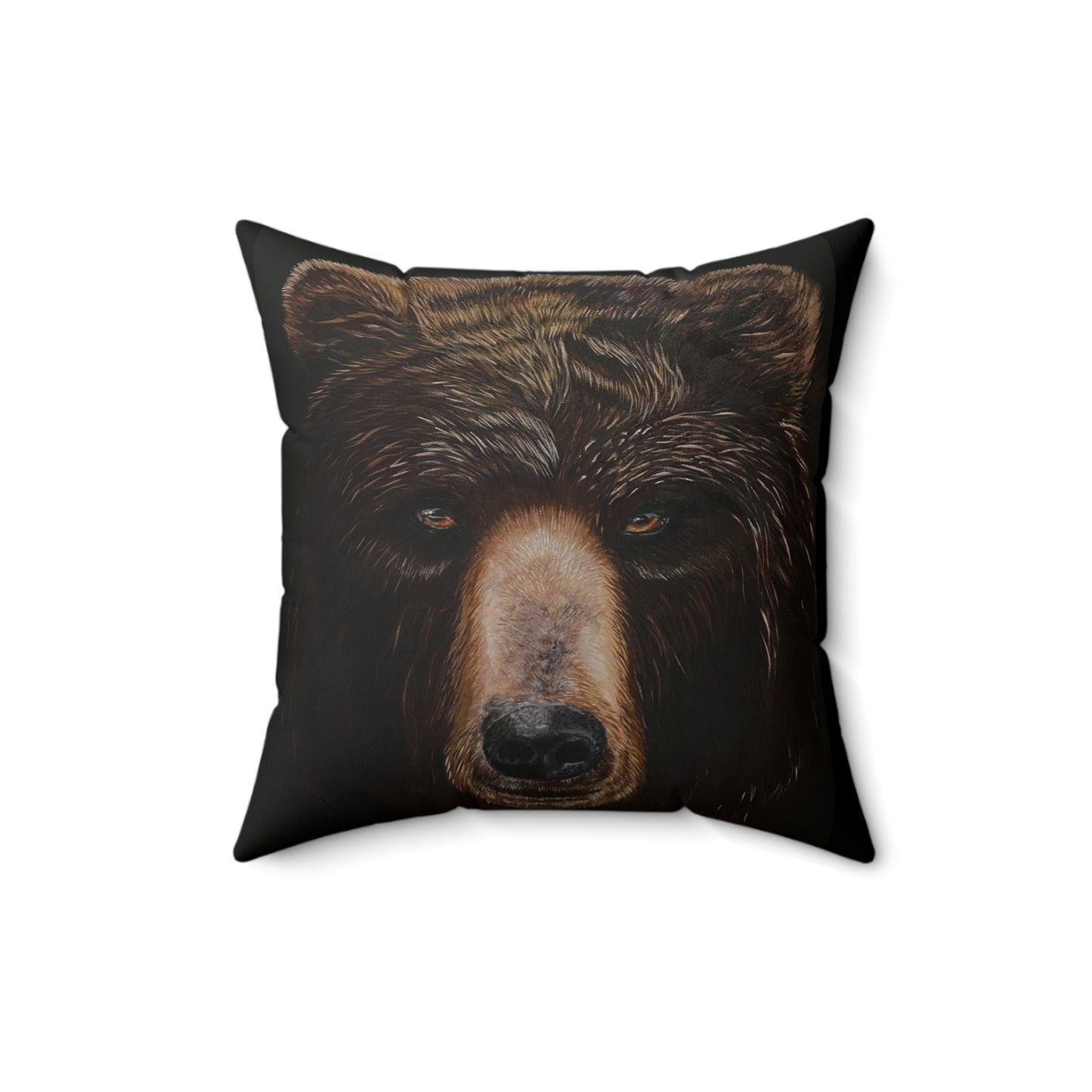 Pillow - Bear Painting Stylized Art by Bryan Redler Wildlife Series