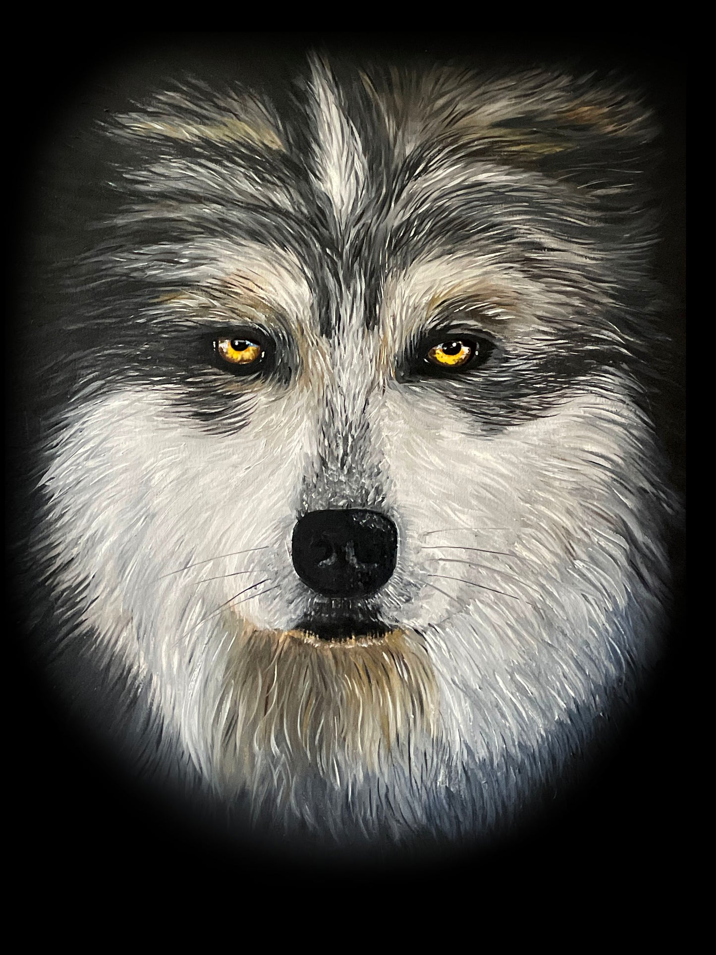 Wolf Painting ***Original Art***